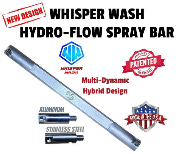 Whisper Wash Hydro-Flow spray bar